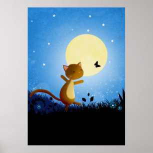 Volg uw dromen - poster afdrukken