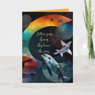 Volg uw droomgroet Afstuderen Kaart