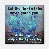 Volg uw eigen pad magneet (Voorkant)