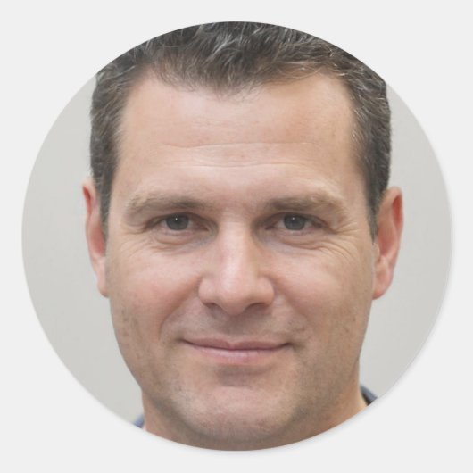 Volg uw eigen pad ronde sticker (Voorkant)