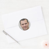 Volg uw eigen pad ronde sticker (Envelop)