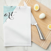 Volg uw handdoeken van de keuken van 100% katoen (Quarter Fold)