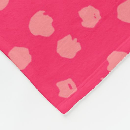 Volg uw hart 3 fleece deken (Hoek)