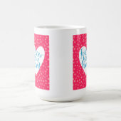 Volg uw hart 3 koffiemok (Center)