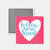 Volg uw hart 3 magneet (Voorkant / Achterkant)