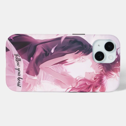 Volg uw hart Case-Mate iPhone case (Achterkant (horizontaal))