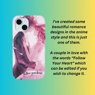 Volg uw hart iPhone 15 case