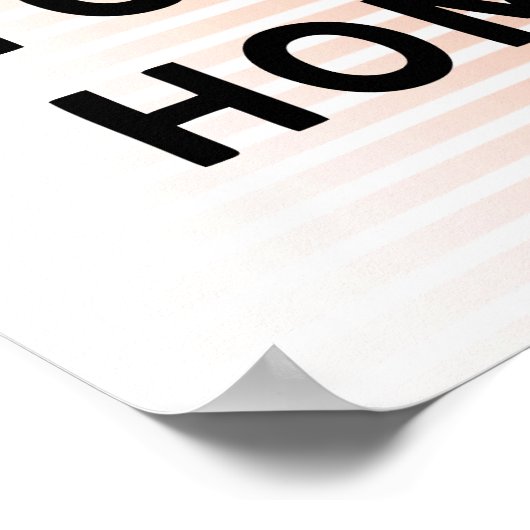 Volg uw hart poster (Hoek)