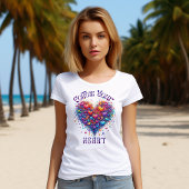 Volg uw hart t-shirt