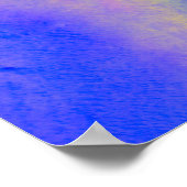 Volg uw hartcitaat - Abstract Tie Dye Poster (Hoek)