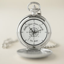 Volg uw innerlijke compass Pocket Watch