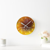 Volg uw Inspirerend voor hartgele rondjes  Ronde Klok (Huis)