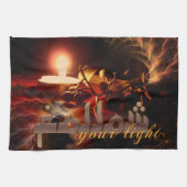 Volg uw lichte Inspirerend katoentheethanddoek Theedoek (Horizontaal)