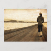 Volg uw pad briefkaart (Voorkant)