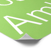 Volg uw Poster voor ambitie (Hoek)