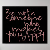 Volg uw Poster voor geluk (Voorkant)