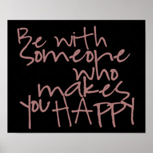 Volg uw Poster voor geluk