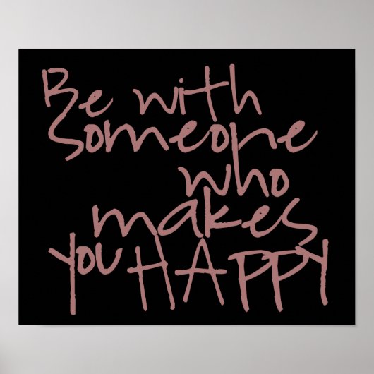 Volg uw Poster voor geluk (Voorkant)