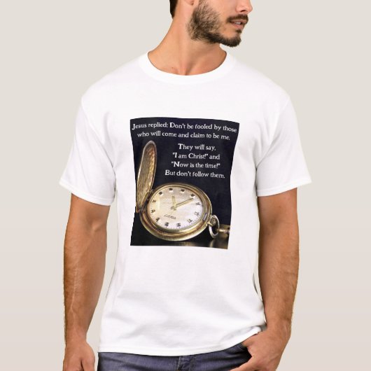 Volg ze niet (licht) T-shirt (Voorkant)
