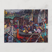 Volga Song, 1906 by Wassily Kandinsky Briefkaart (Voorkant)