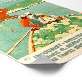 Volga Travel Poster (Hoek)