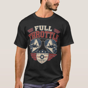 VolgasTuur Fighter Jets Piloten Zonnebril  T-shirt