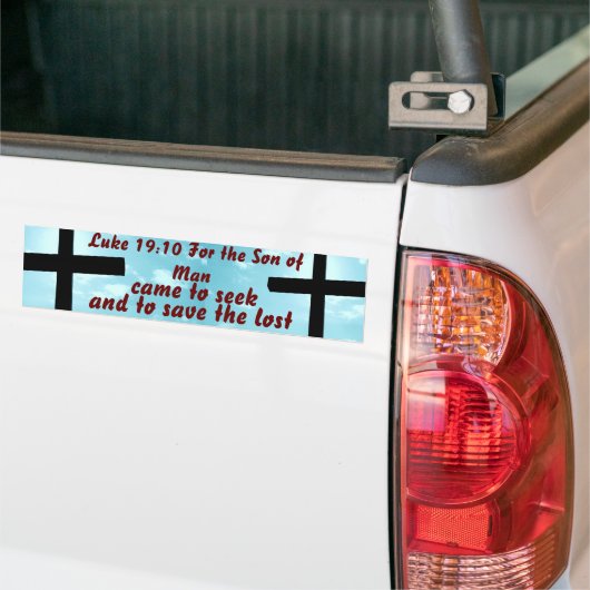 VOLGEN BUMPERSTICKER (Op Truck)