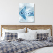 Volgen Canvas Afdruk (Insitu (Slaapkamer))