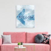 Volgen Canvas Afdruk (Insitu (Woonkamer))