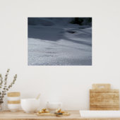 Volgen in de sneeuw poster (Keuken)