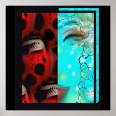 Volgen van mijn tranen afdrukken poster (Voorkant)