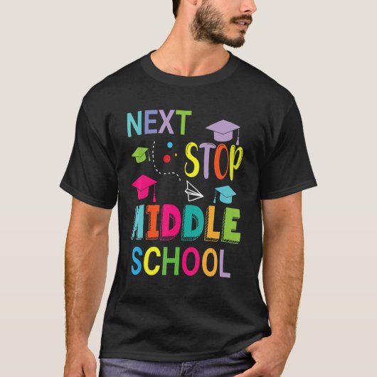 Volgend einde middelbare school Happy Class of Sch T-shirt (Voorkant)