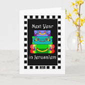 Volgend jaar in het wenskaart Jeruzalem Kaart (Gele Bloem)