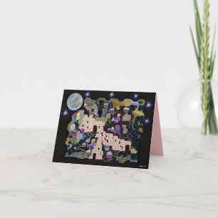 Volgend jaar in Jeruzalem Feestdagen Kaart