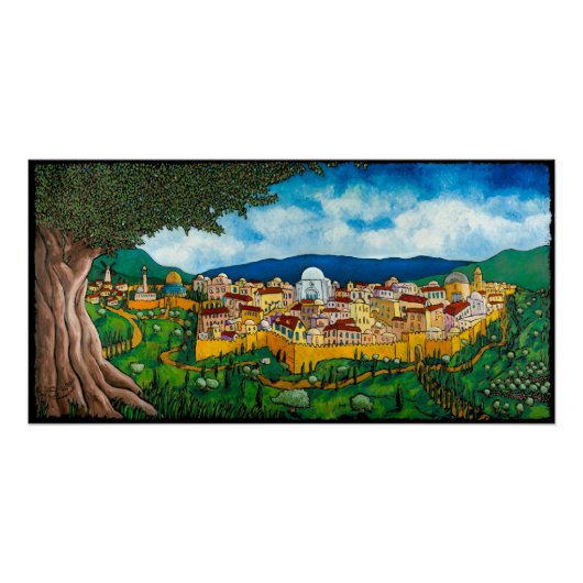 Volgend jaar in Jeruzalem, Poster Jonathan Kis-Lev (Voorkant)