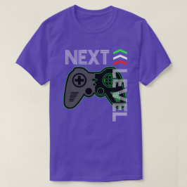 Volgend Niveau Videospel Neon Groene Controller T-shirt
