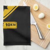 volgende 10 km koalas theedoek (Quarter Fold)
