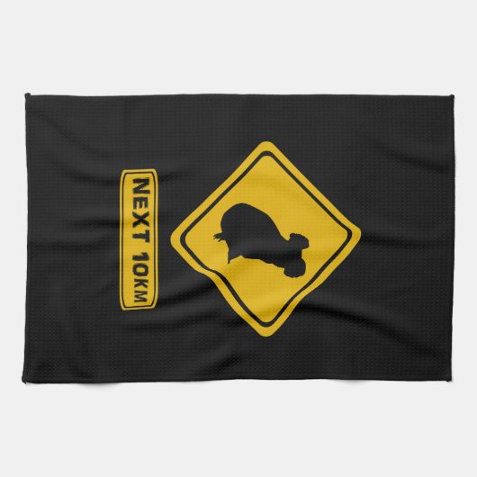 volgende 10 km koalas theedoek (Horizontaal)