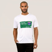 Volgende afslag t-shirt (Voorkant volledig)