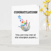 Volgende Age Bracket Pickleball Verjaardag Kaart (Gele Bloem)