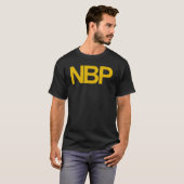 Volgende Beste Afbeelding - Mannen T-Shirt NBP (zw (Voorkant volledig)