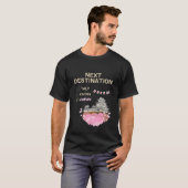 Volgende bestemming: Japan Cherry Blossoms T-shirt (Voorkant volledig)