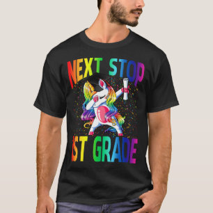 Volgende Einde 1st grade Afstuderen Unicorn T-shirt