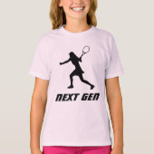 Volgende Gen. forehand tennisspeler: shirt voor me (Voorkant)