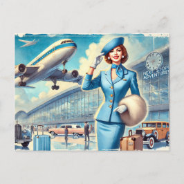 Volgende halte: Avontuur Briefkaart