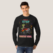Volgende halte basisschool kleuterschool Afstudere T-shirt (Voorkant volledig)