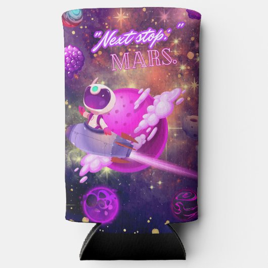 Volgende halte Mars Seltzer Blikjeskoeler (Voorkant)