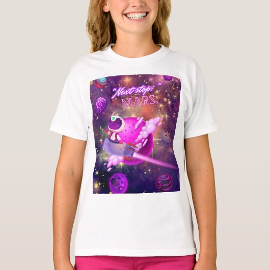 Volgende halte Mars T-shirt (Voorkant)