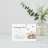 Volgende hoofdstuk Baby shower Boek Aanvraag Kaart (Staand voorkant)