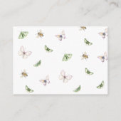 Volgende hoofdstuk Baby shower Boek Aanvraag Kaart (Achterkant)